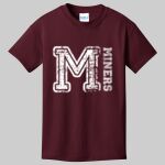 Youth Maroon T-Shirt - Moore Thumbnail