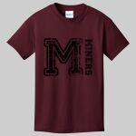 Youth Maroon T-Shirt - Moore Thumbnail