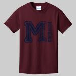 Youth Maroon T-Shirt - Moore Thumbnail