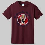 Youth Maroon T-Shirt - Moore Thumbnail