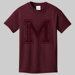 Youth Maroon T-Shirt - Moore Thumbnail