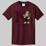 Youth Maroon T-Shirt - Moore Thumbnail