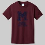 Youth Maroon T-Shirt - Moore Thumbnail