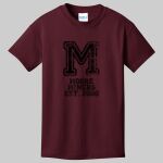 Youth Maroon T-Shirt - Moore Thumbnail