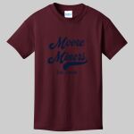 Youth Maroon T-Shirt - Moore Thumbnail