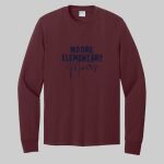Adult Maroon Long Sleeve Shirt - Moore Thumbnail