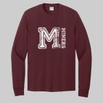 Adult Maroon Long Sleeve Shirt - Moore Thumbnail