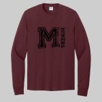 Adult Maroon Long Sleeve Shirt - Moore Thumbnail