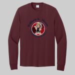 Adult Maroon Long Sleeve Shirt - Moore Thumbnail