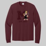 Adult Maroon Long Sleeve Shirt - Moore Thumbnail