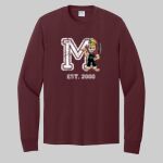Adult Maroon Long Sleeve Shirt - Moore Thumbnail