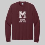 Adult Maroon Long Sleeve Shirt - Moore Thumbnail