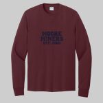Adult Maroon Long Sleeve Shirt - Moore Thumbnail